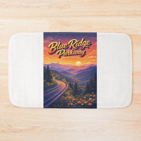 Item preview, Blue Ridge Parkway North Carolina Appalachian Mountains Scenic Drive designed and sold by Places On Earth.