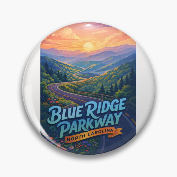 Item preview, Blue Ridge Parkway North Carolina Pisgah National Forest Sunset designed and sold by Places On Earth.