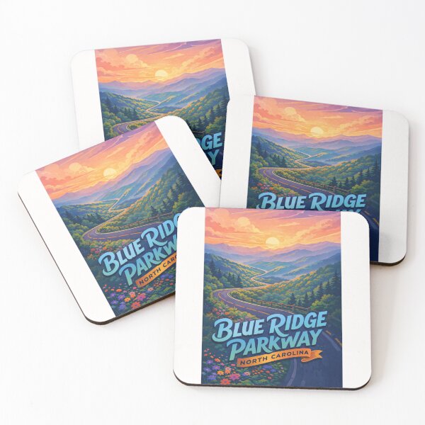 Item preview, Blue Ridge Parkway North Carolina Pisgah National Forest Sunset designed and sold by Places On Earth.