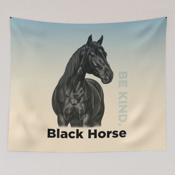 Item preview, Beautiful Black Horse designed and sold by korasi.