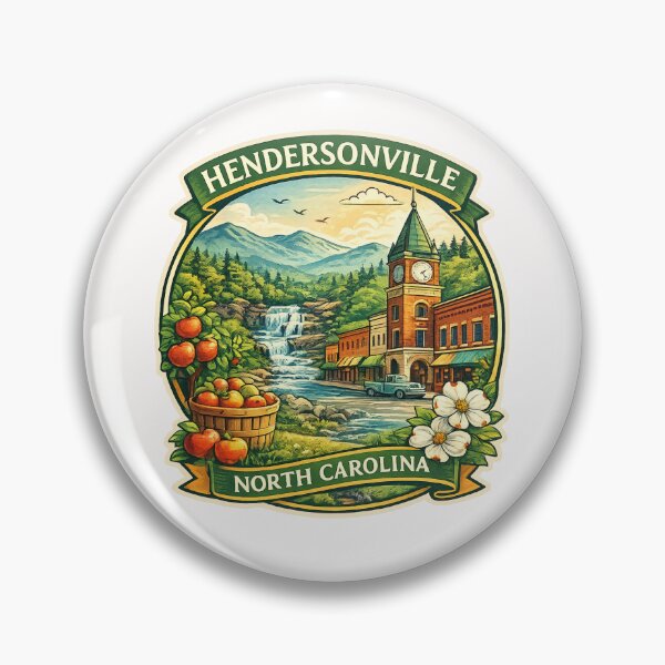 Item preview, Hendersonville North Carolina Blue Ridge Mountains Apple Country designed and sold by Places On Earth.