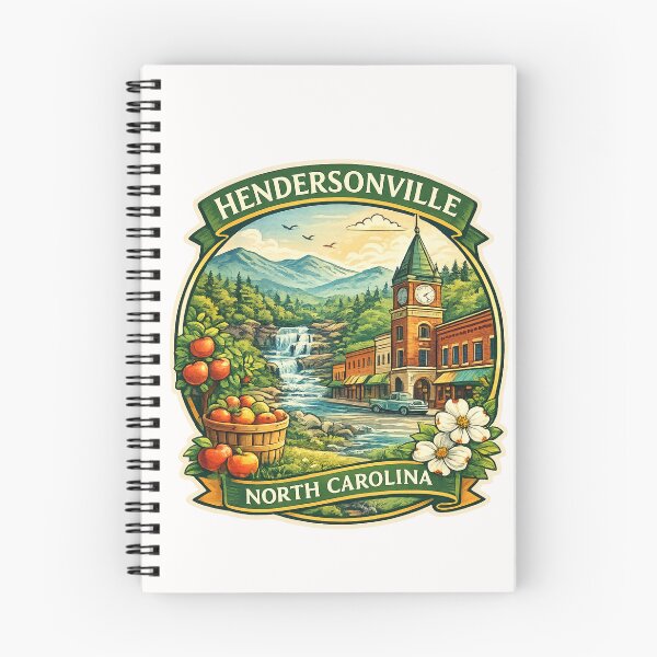 Item preview, Hendersonville North Carolina Blue Ridge Mountains Apple Country designed and sold by Places On Earth.