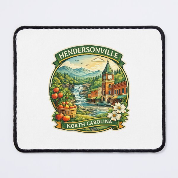 Item preview, Hendersonville North Carolina Blue Ridge Mountains Apple Country designed and sold by Places On Earth.