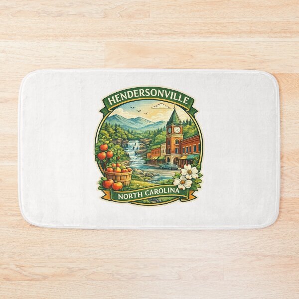 Item preview, Hendersonville North Carolina Blue Ridge Mountains Apple Country designed and sold by Places On Earth.