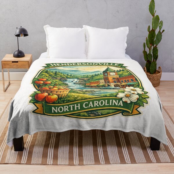 Item preview, Hendersonville North Carolina Blue Ridge Mountains Apple Country designed and sold by Places On Earth.