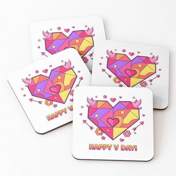 Item preview, Valentine's Day Kaleidoscope Heart designed and sold by The sticker haven.