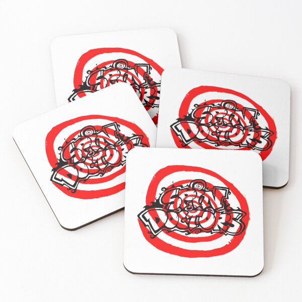 Item preview, Red Silhouette Spiral designed and sold by ShadeFall.