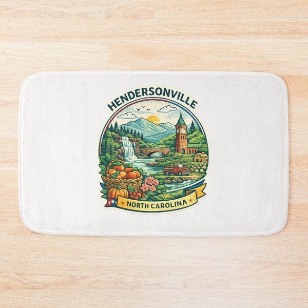 Item preview, Hendersonville North Carolina DuPont State Forest Blue Ridge Region designed and sold by Places On Earth.