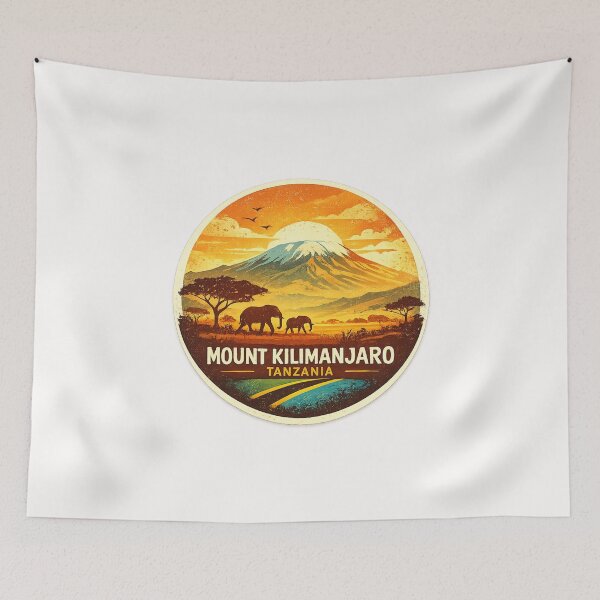 Item preview, Mount Kilimanjaro Tanzania Kilimanjaro National Park designed and sold by Places On Earth.