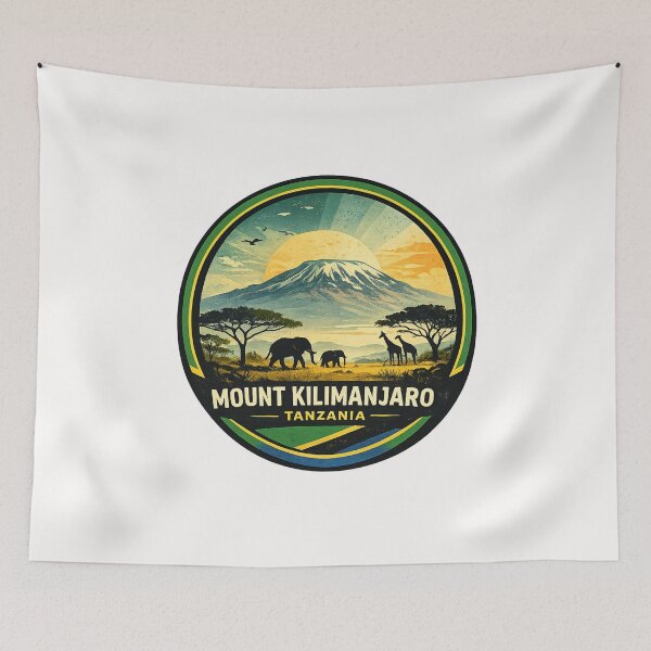 Item preview, Mount Kilimanjaro Tanzania Uhuru Peak East Africa designed and sold by Places On Earth.