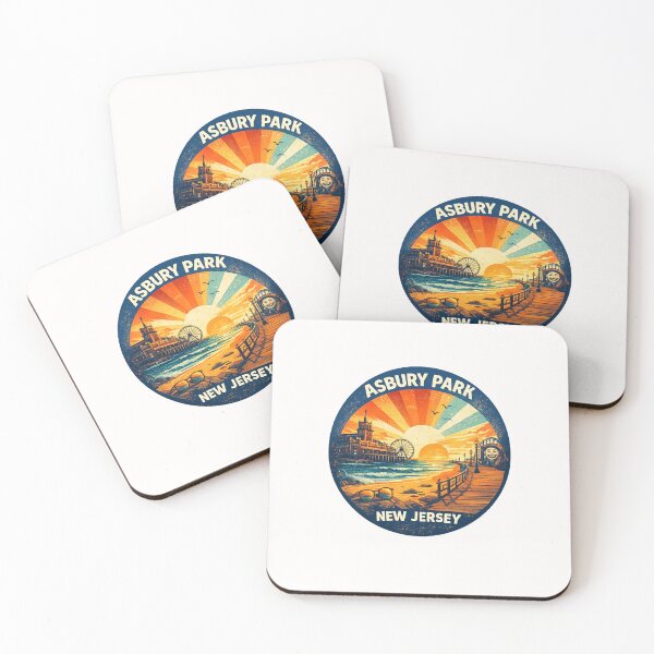 Item preview, Asbury Park New Jersey Atlantic Ocean Boardwalk designed and sold by Places On Earth.