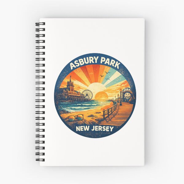 Item preview, Asbury Park New Jersey Atlantic Ocean Boardwalk designed and sold by Places On Earth.