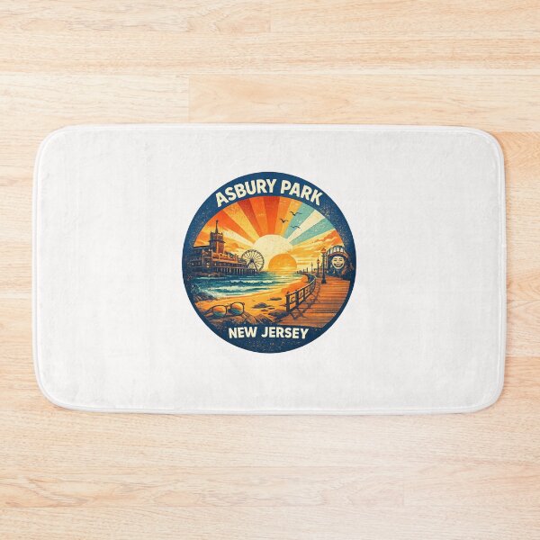 Item preview, Asbury Park New Jersey Atlantic Ocean Boardwalk designed and sold by Places On Earth.