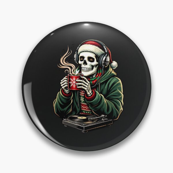 Item preview, Lo-Fi Beats Skeleton – Cozy Winter Chill Music Aesthetic Art designed and sold by ColorSplash123.