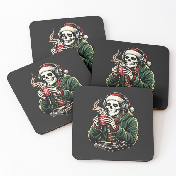 Item preview, Lo-Fi Beats Skeleton – Cozy Winter Chill Music Aesthetic Art designed and sold by ColorSplash123.