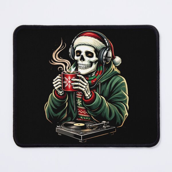 Item preview, Lo-Fi Beats Skeleton – Cozy Winter Chill Music Aesthetic Art designed and sold by ColorSplash123.