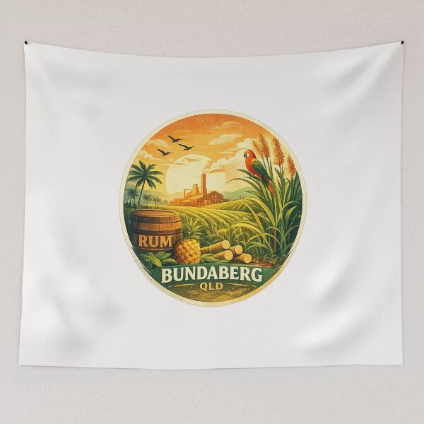 Item preview, Bundaberg Queensland Australia Coral Sea Region designed and sold by Places On Earth.