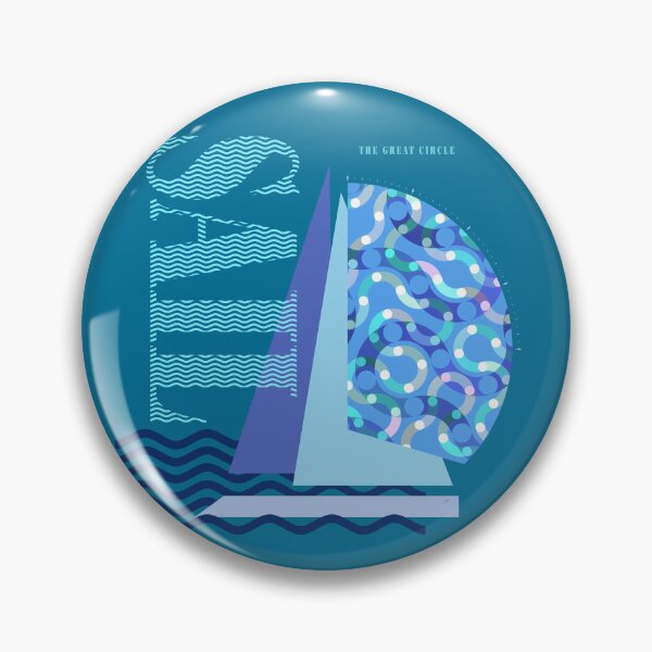 Item preview, Great Circle Pelorus | Abstract Nautical Sailboat  designed and sold by WestIndigo.