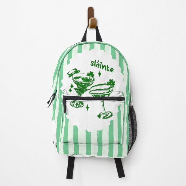 Item preview, Retro Pastel Sláinte Shamrock Cocktail designed and sold by MaiZephyr.
