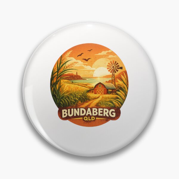 Item preview, Bundaberg Queensland Australia Coastal Farmland Sunset designed and sold by Places On Earth.