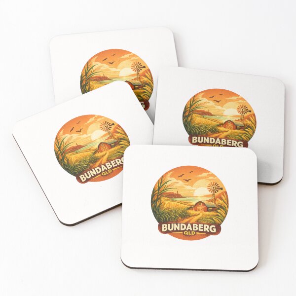 Item preview, Bundaberg Queensland Australia Coastal Farmland Sunset designed and sold by Places On Earth.