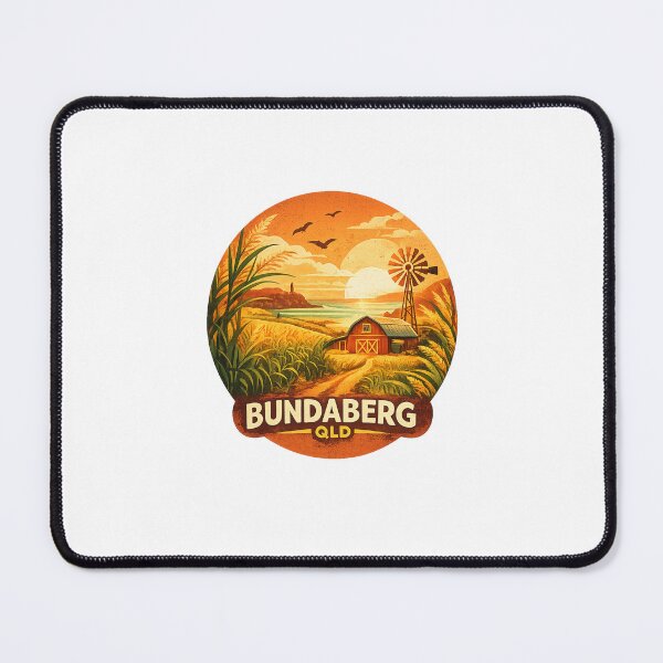 Item preview, Bundaberg Queensland Australia Coastal Farmland Sunset designed and sold by Places On Earth.
