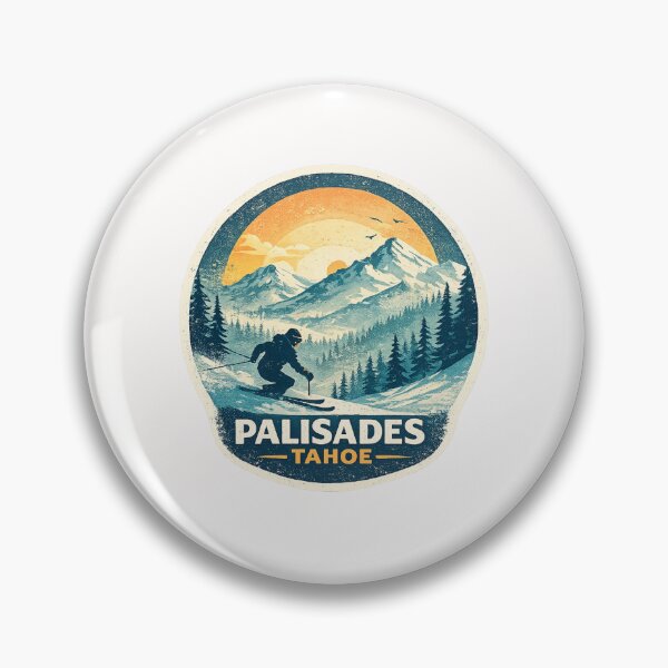 Item preview, Palisades Tahoe California Sierra Nevada Ski Scene designed and sold by Places On Earth.