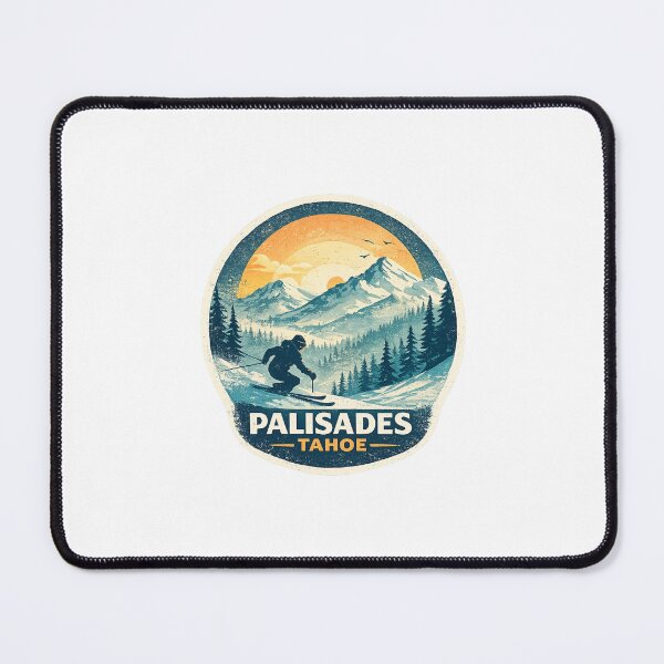 Item preview, Palisades Tahoe California Sierra Nevada Ski Scene designed and sold by Places On Earth.