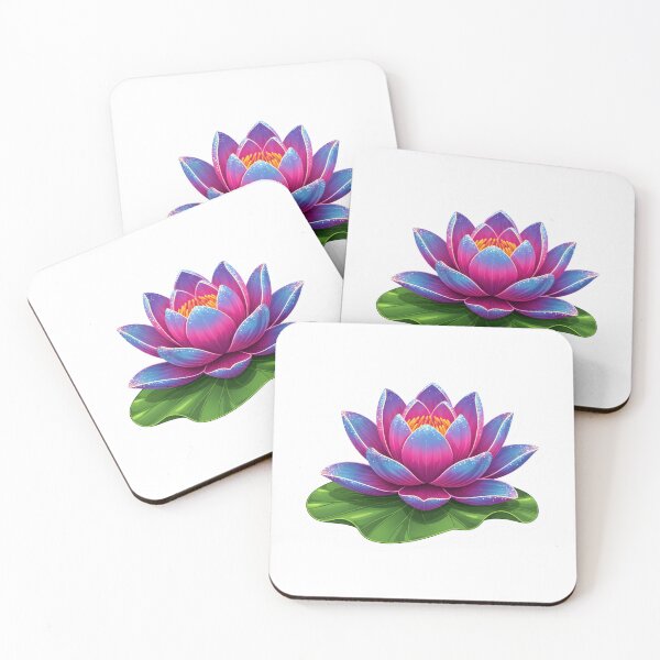 Item preview, Northern Lights Lotus Flower designed and sold by The sticker haven.
