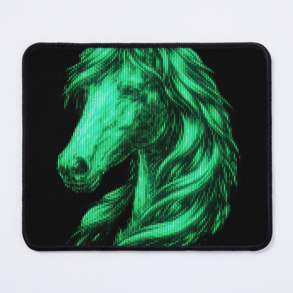 Item preview, Cybernetic Equine Scanline Glitch Horse designed and sold by graphixpolash.