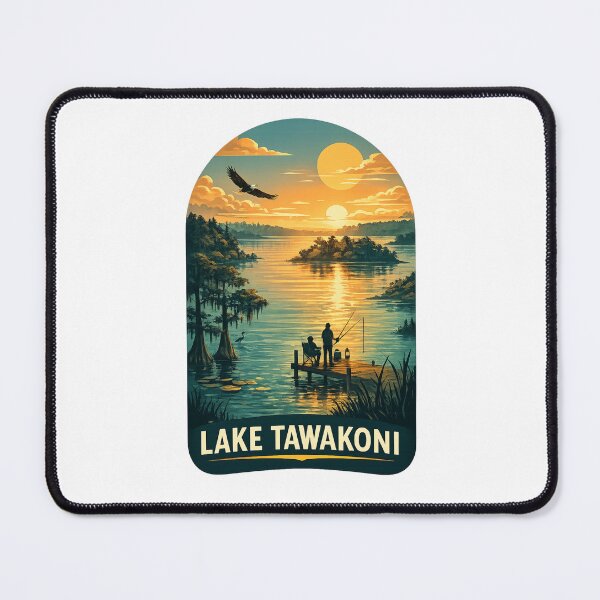 Item preview, Lake Tawakoni Texas Sabine River Basin Sunset designed and sold by Places On Earth.