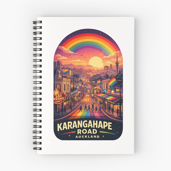 Item preview, Karangahape Road Auckland New Zealand Skyline designed and sold by Places On Earth.