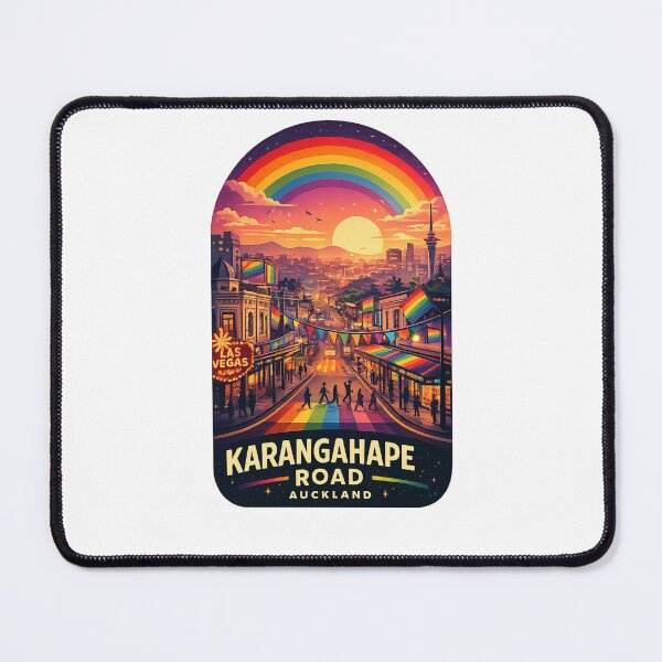 Item preview, Karangahape Road Auckland New Zealand Skyline designed and sold by Places On Earth.