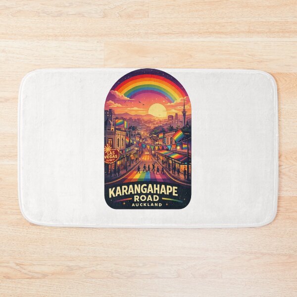 Item preview, Karangahape Road Auckland New Zealand Skyline designed and sold by Places On Earth.
