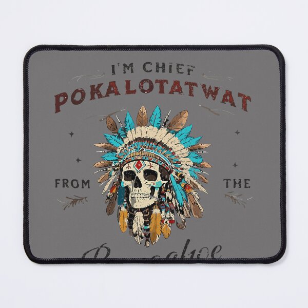 Item preview, I'm Chief Pokalotatwat from The Tribe Native Indian American designed and sold by KristineLi.