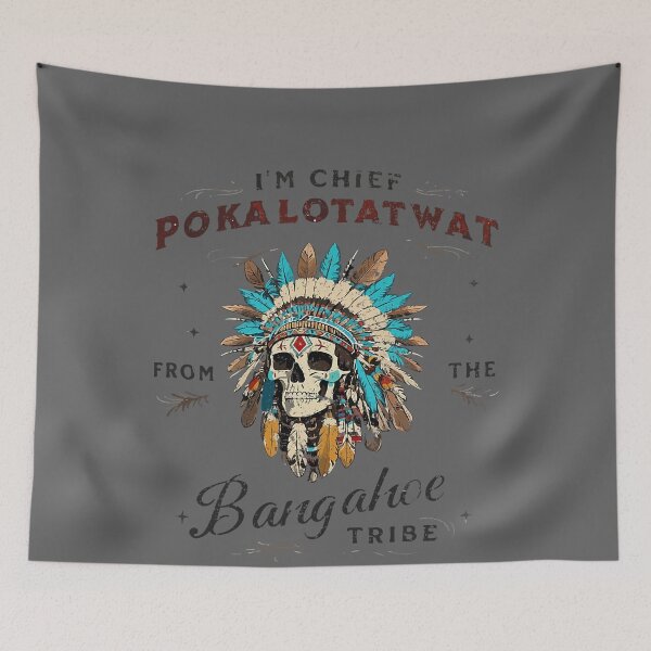 Item preview, I'm Chief Pokalotatwat from The Tribe Native Indian American designed and sold by KristineLi.