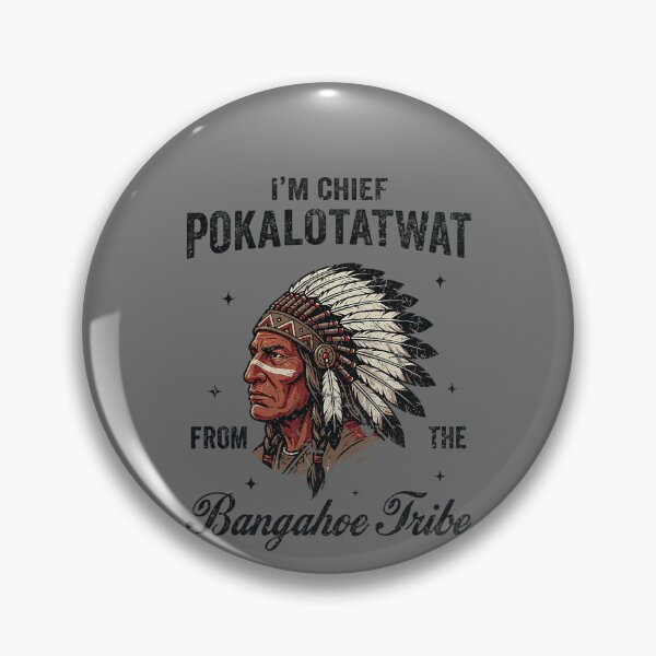 Item preview, I'm Chief Pokalotatwat from The Tribe Native American Chief designed and sold by KristineLi.