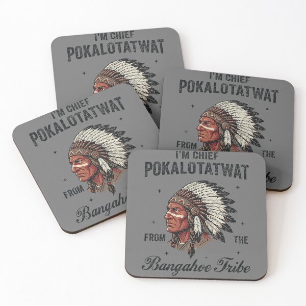Item preview, I'm Chief Pokalotatwat from The Tribe Native American Chief designed and sold by KristineLi.