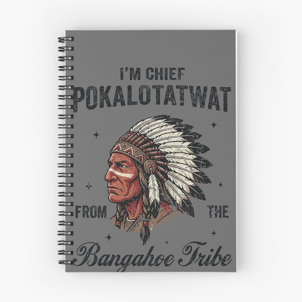 Item preview, I'm Chief Pokalotatwat from The Tribe Native American Chief designed and sold by KristineLi.