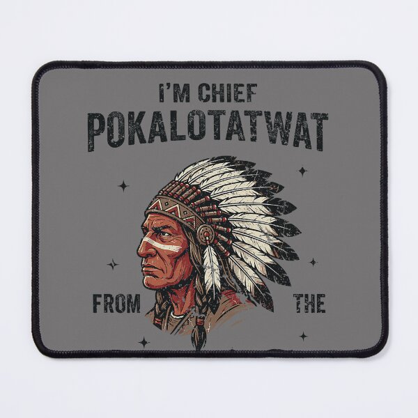 Item preview, I'm Chief Pokalotatwat from The Tribe Native American Chief designed and sold by KristineLi.