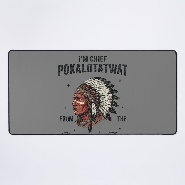Item preview, I'm Chief Pokalotatwat from The Tribe Native American Chief designed and sold by KristineLi.