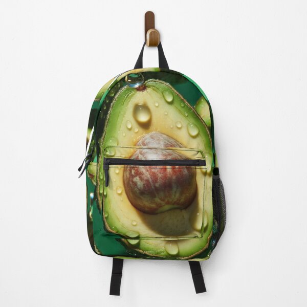 Item preview, Fresh Avocado Splash – Hyper Realistic Green Art designed and sold by PixelVibe782.