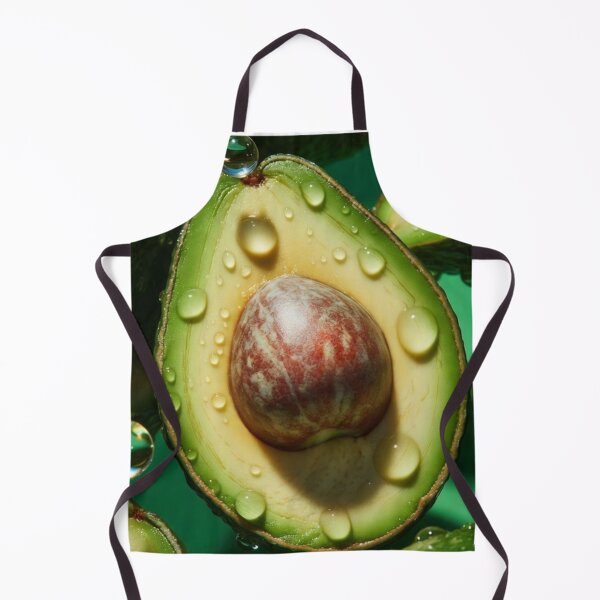 Item preview, Fresh Avocado Splash – Hyper Realistic Green Art designed and sold by PixelVibe782.