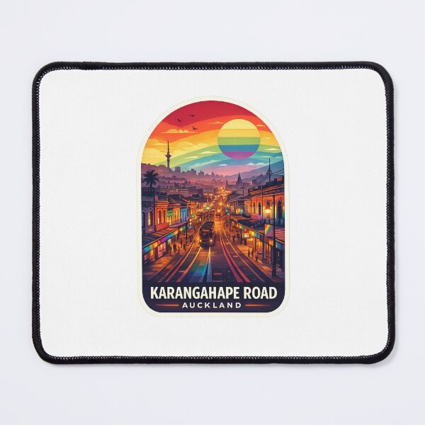 Item preview, Karangahape Road Auckland City Skyline designed and sold by Places On Earth.