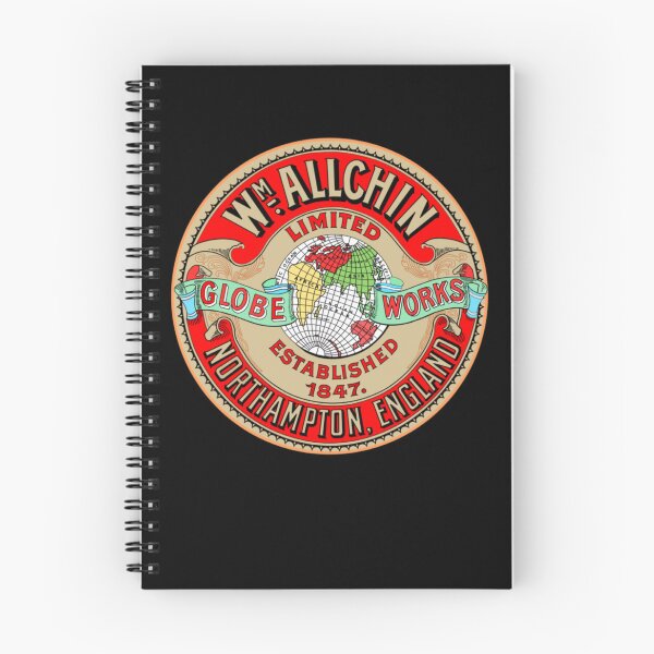 Item preview, Allchin Northamption England Limited Established Globe Works Traction Engine Logo  designed and sold by Paranoidpig.