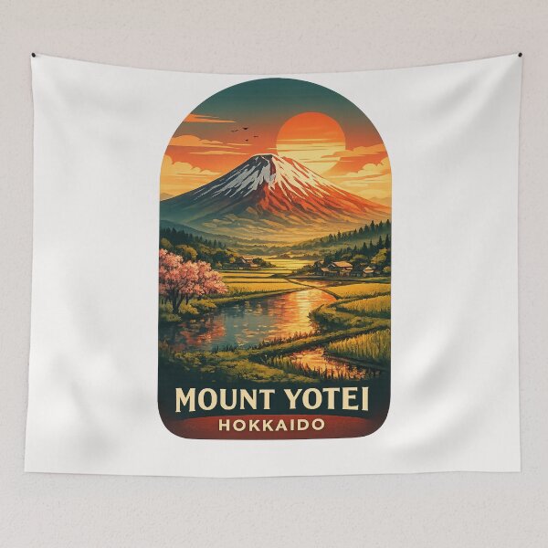 Item preview, Mount Yotei Hokkaido Japan Landscape designed and sold by Places On Earth.