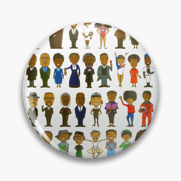 Item preview, Black History Makers African American Icons Black Owned designed and sold by colornatics.