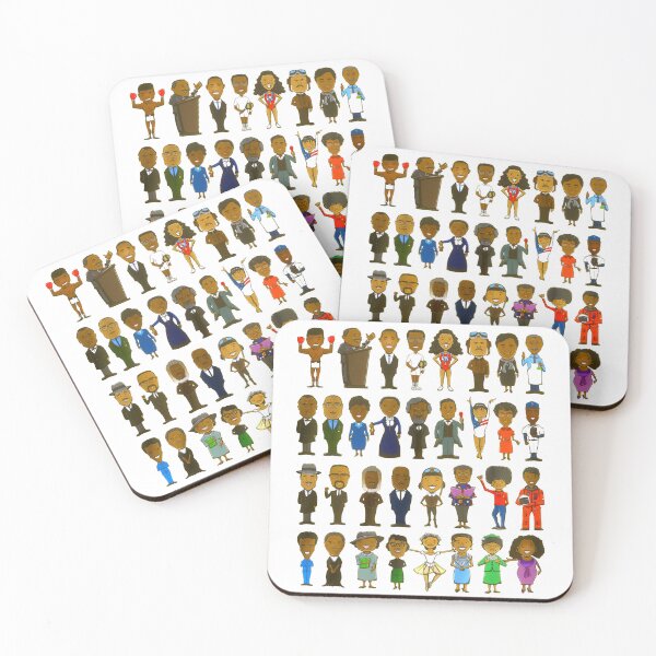 Item preview, Black History Makers African American Icons Black Owned designed and sold by colornatics.