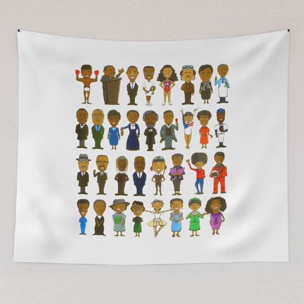Item preview, Black History Makers African American Icons Black Owned designed and sold by colornatics.