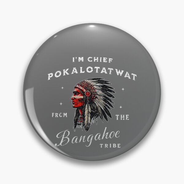 Item preview, I'm Chief Pokalotatwat from The Tribe Indigenous Native  designed and sold by KristineLi.